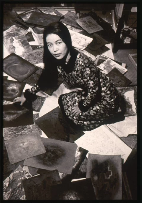 Yayoi Kusama de joven en Japón (Young Yayoi Kusama in Japan)
